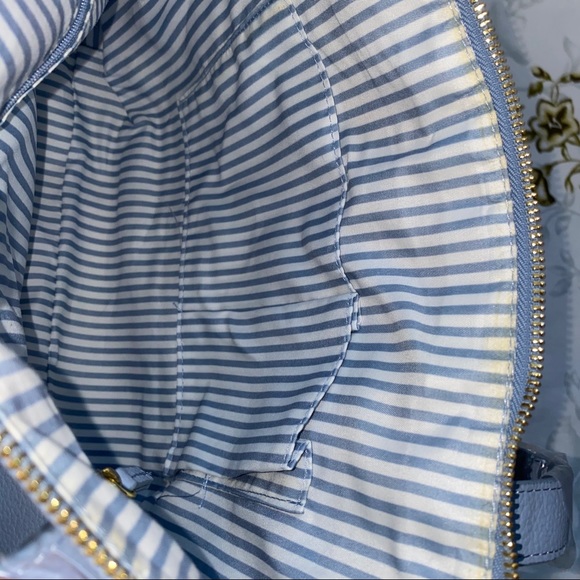 Joy Mangano Double Decker Leather Tote & Wristlet - Picture 6 of 16